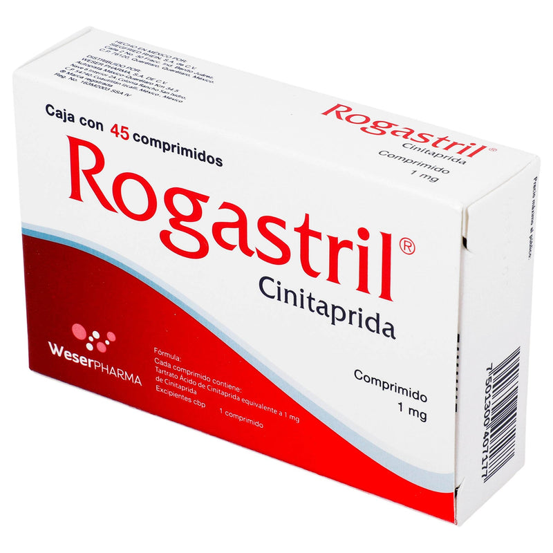 Rogastril (Cinitaprida) Comp 1Mg Con 45 - WeCare Pharma