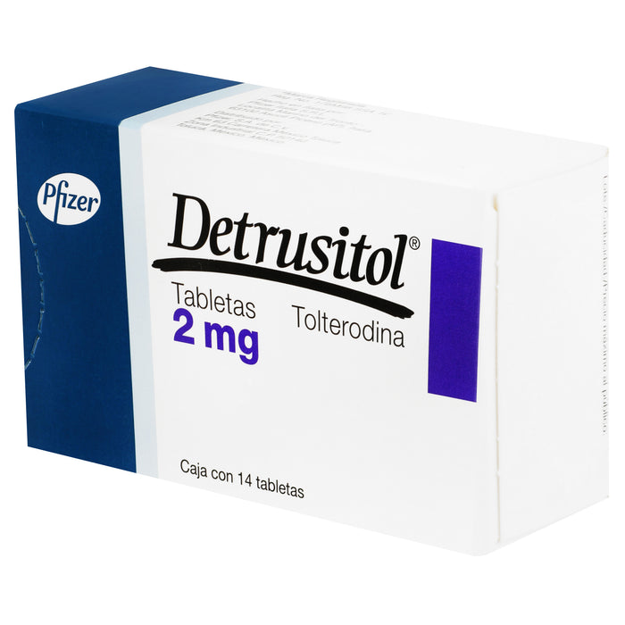 Detrusitol 2Mg Con 14 Tabletas (Tolterodina) — WeCare Pharma