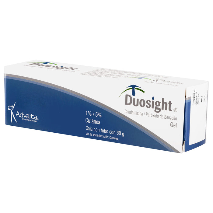 Duosight Gel 1%/5% 30G (Clindamicina/Peroxido De Benzoilo) 3 - 7501258214445