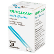 Triplixam 5Mg/1.25Mg/5Mg Con 30 Comprimidos (Periondipril/Arginina/Indapamida/Amlodipino) - WeCare Pharma
