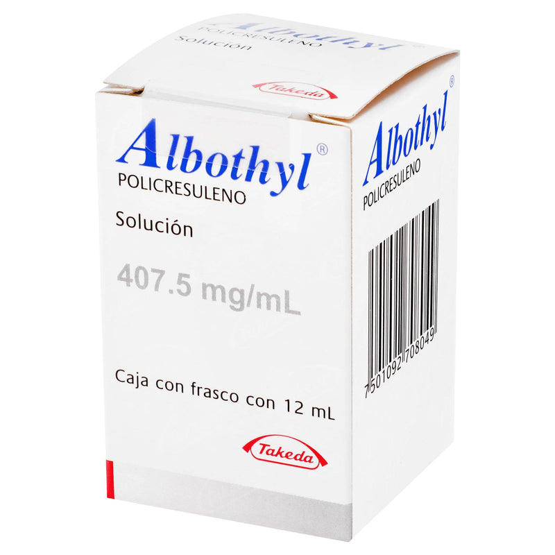 Albothyl Solución 407.5Mg/12Ml (Policresuleno) - WeCare Pharma