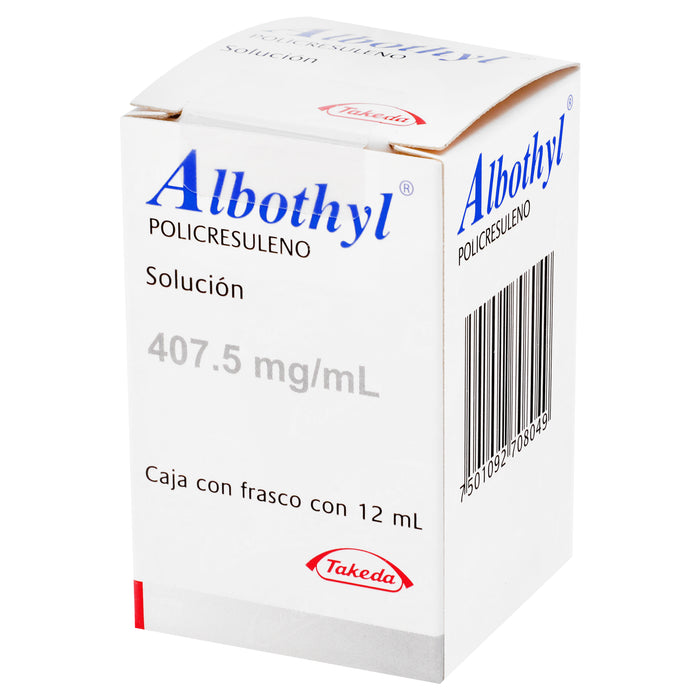 Albothyl Solución 407.5Mg/12Ml (Policresuleno) 4 - 7501092708049