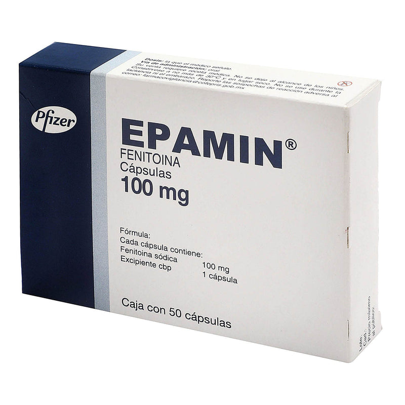 Epamin 100Mg Con 50 Capsulas (Fenitoina) - WeCare Pharma