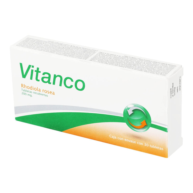 Vitanco 200Mg Con 30 Tabletas (Rhodiola Rosea) - WeCare Pharma