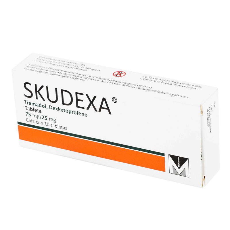 Skudexa 75/25Mg Con 10 Tabletas (Tramadol/Dexketoprofeno) - WeCare Pharma