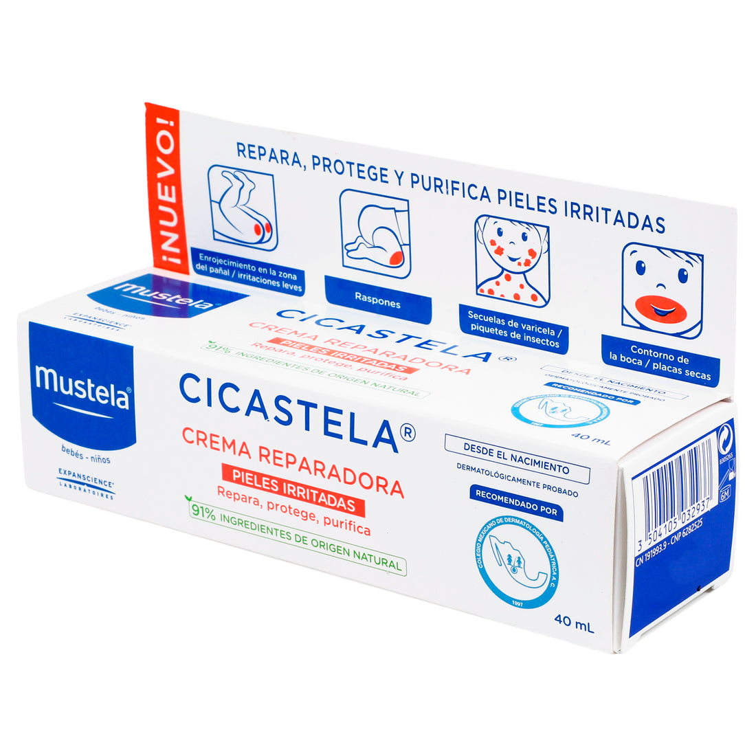 Mustela Cicastela Crema Reparadora 40Ml 3 - 3504105032937