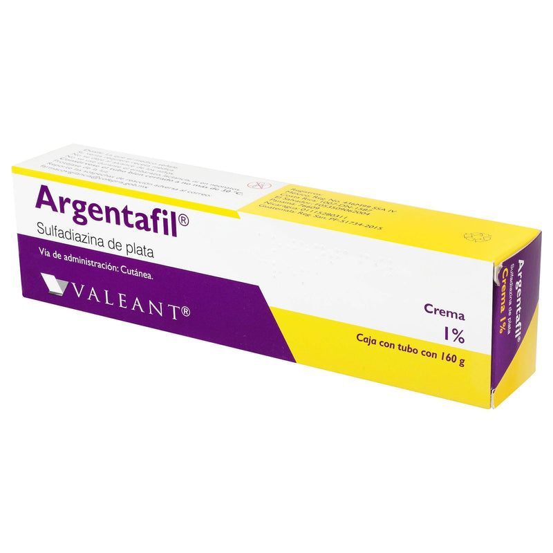 Argentafil Crema 1% 160G (Sulfadiazina De Plata) - WeCare Pharma