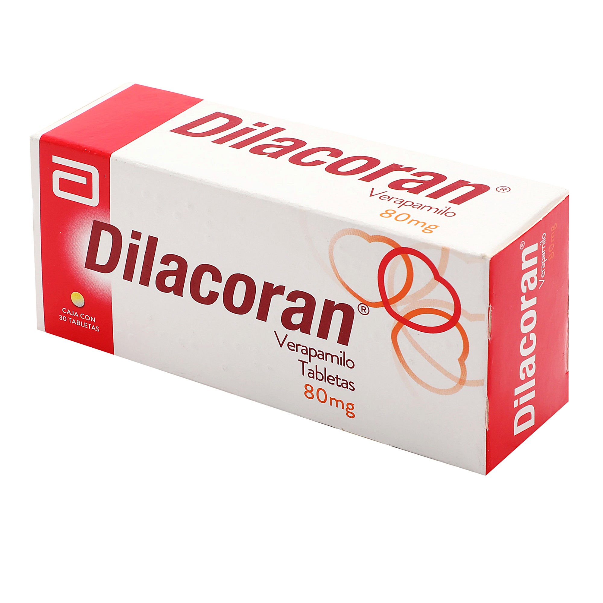 Dilacoran 80Mg Con 30 Tabletas (Verapamilo) 3 - 7501033953019