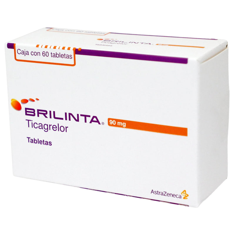 Brilinta 90Mg Con 60 Tabletas (Ticagrelor) - WeCare Pharma