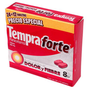 Tempra Forte 650Mg Con 24+12 Tabletas (Paracetamol) - WeCare Pharma