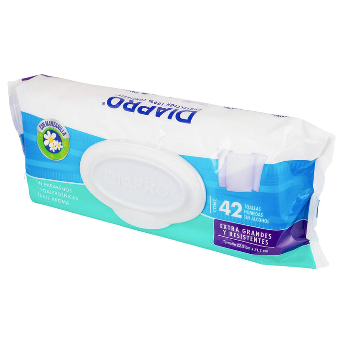Toallitas Húmedas Diapro Con 42 - WeCare Pharma