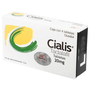 Cialis 20Mg Con 4 Tabletas (Tadalafil) - WeCare Pharma