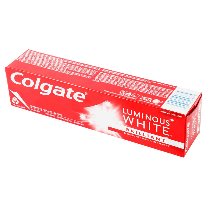 Colgate Pasta Dental Luminous White Brilliant 125Ml - WeCare Pharma