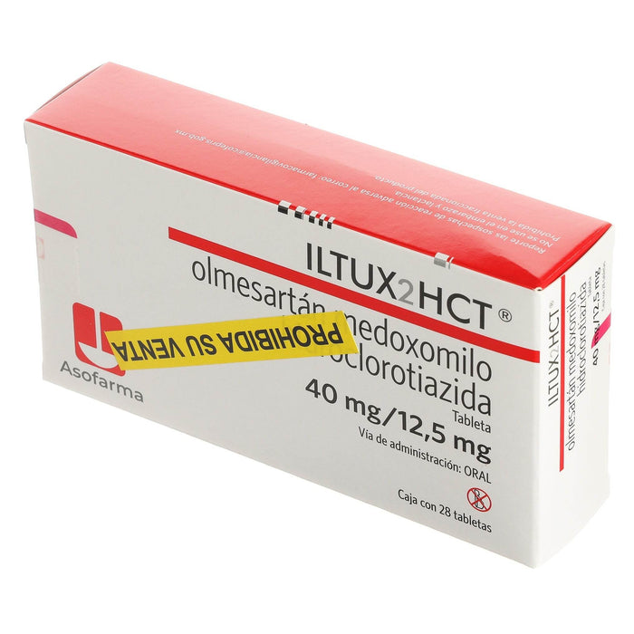 Iltux2Hct 40Mg/12.5Mg Con 28 Tabletas (Olmesartan/Hidroclorotiazida) - WeCare Pharma