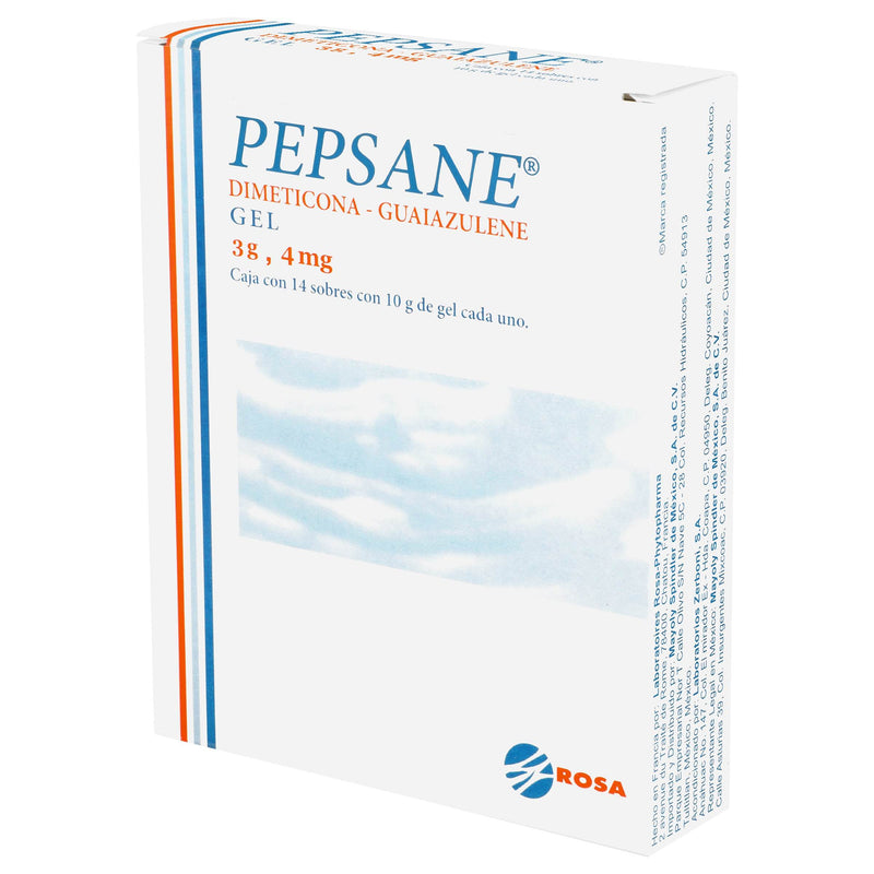 Pepsane Gel Sobres 10G Con 14 (Dimeticona/Guaiazulene) - WeCare Pharma