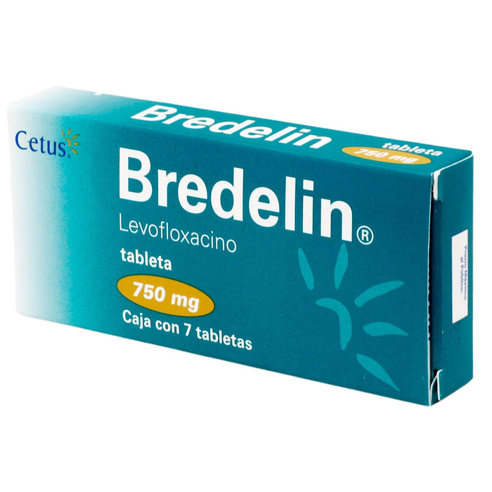 Bredelin 750Mg Con 7 Tabletas (Levofloxacino) - WeCare Pharma