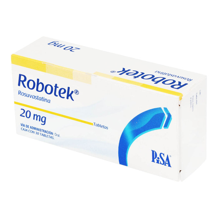 Robotek 20Mg Con 30 Tabletas (Rosuvastatina) - WeCare Pharma