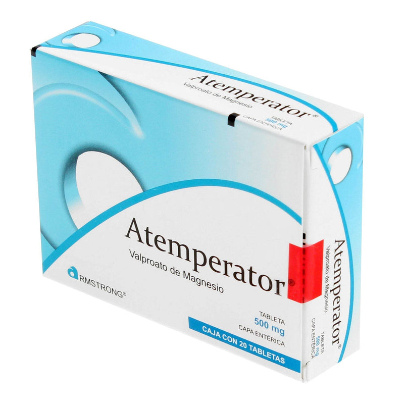 Atemperator 500Mg Con 20 Tabletas (Valproato De Magnesio) - WeCare Pharma