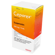 Ceporex Suspensión 250Mg 100Ml (Cefalexina) - WeCare Pharma