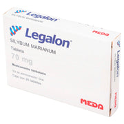Legalon 70Mg Con 20 Tabletas (Silybum Marianum) - WeCare Pharma