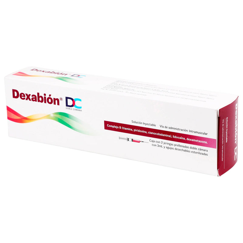 Dexabión Dc 2 Jeringas Prellenadas Doble Cámara 3Ml - WeCare Pharma