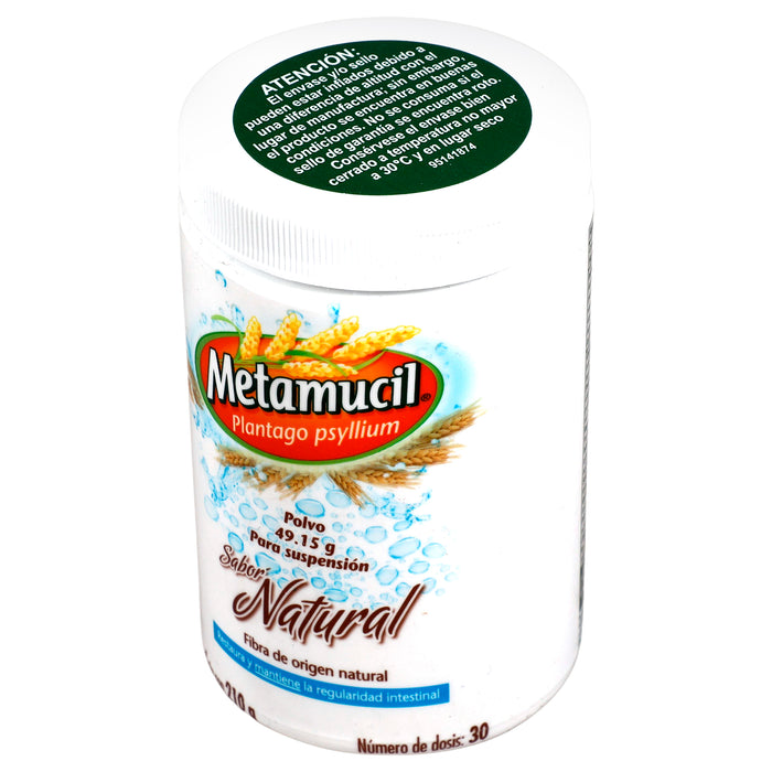 Metamucil Polvo 210G 30D (Plantago Psyllium) 4 - 020800790222