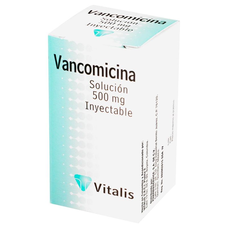 Vancomicina Frasco 500Mg Vitalis Ampulas - WeCare Pharma
