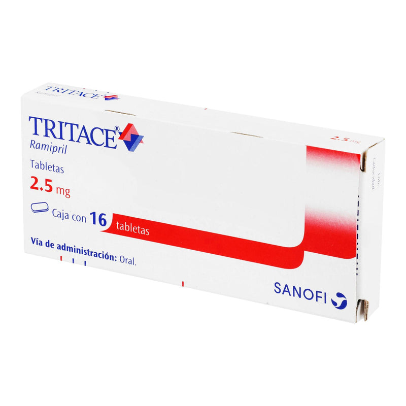 Tritace 2.5 Mg Con 16 Tabletas (Ramipril) - WeCare Pharma