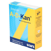 A-D-Kan Oral 6000Unid/400Unid 3Ml Con 3 Ampulas (Retinol/Ergocalciferol) - WeCare Pharma