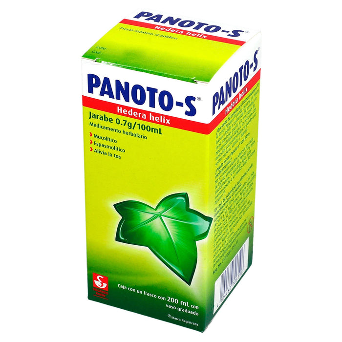 Panoto-S Jarabe 0.7G/100Ml 200Ml (Hedera Helix) - WeCare Pharma