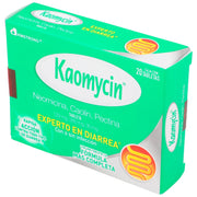 Kaomycin 129Mg/280Mg/30Mg Con 20 Tabletas (Neomicina/Caolin/Pectina) - WeCare Pharma