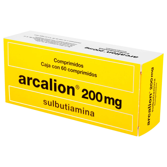 Arcalion 200Mg Con 60 Comprimidos (Sulbutiamina) 3 - 3594450400215