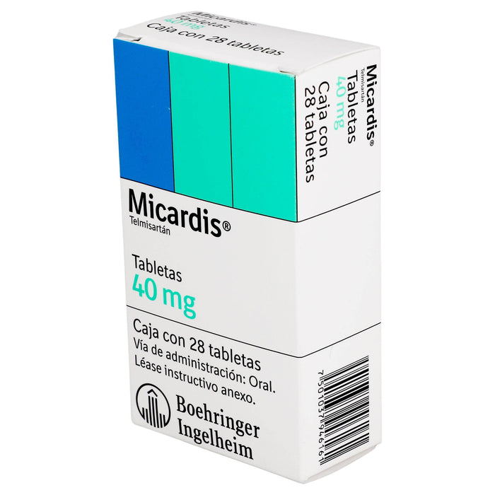 Micardis 40Mg Con 28 Tabletas (Telmisartan) - WeCare Pharma