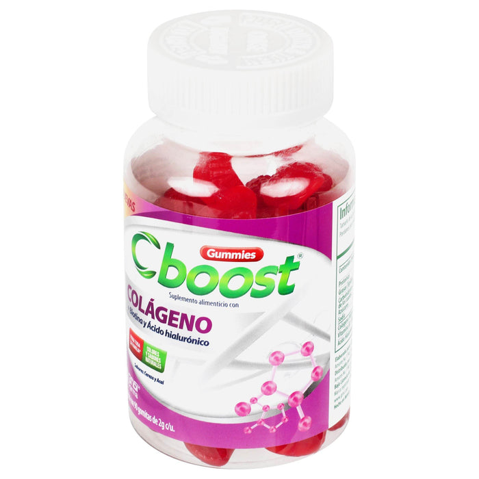 Cboost Gomitas 2G Con 90 (Colageno/Biotina/Acido Hialuronico) - WeCare Pharma