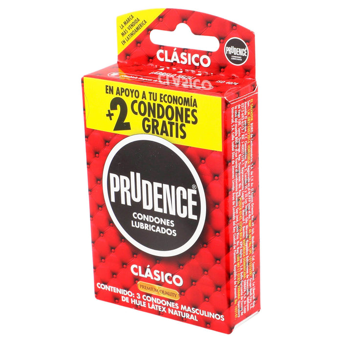 Condón Prudence Clasico Con 3 - WeCare Pharma