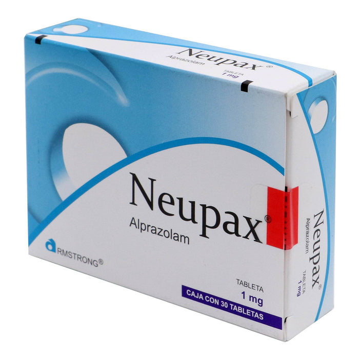Neupax (Alprazolam) Tabletas 1Mg Con 30 - WeCare Pharma