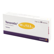 Tenoretic 50Mg/12.5Mg Con 28 Tabletas (Atenolol/Clortalidona) - WeCare Pharma