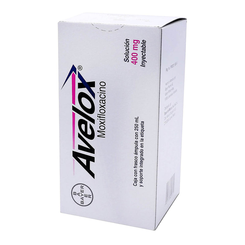 Avelox Frasco 400Mg Con 1 Ampulas (Moxifloxacino) - WeCare Pharma