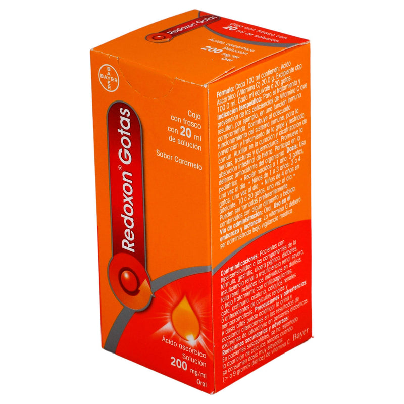 Redoxon Gotas 200Mg/Ml 20Ml (Acido Ascorbico ) - WeCare Pharma