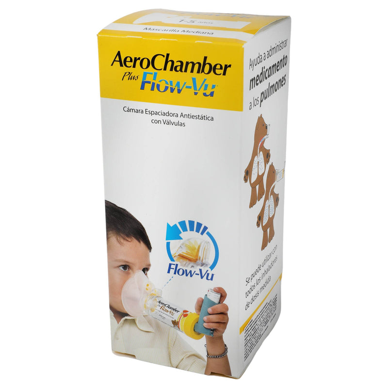 Aerochamber Plus Flow-Vu Infantil - WeCare Pharma