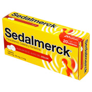Sedalmerck 500Mg/50Mg/5Mg Con 20 Tabletas (Paracetamol/Cafeina/Fenilefrina) - WeCare Pharma