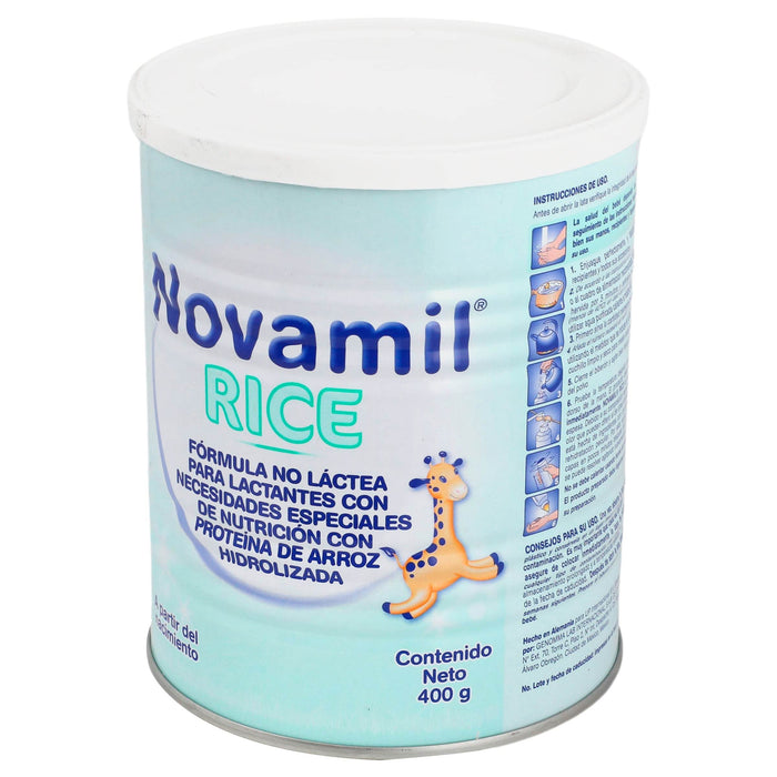 Novamil Rice Lata 400G (Form Lactea) — WeCare Pharma