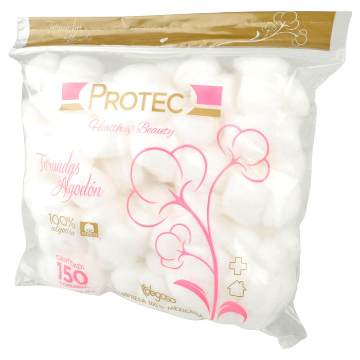 Algodón Torundas Protec Con 150 - WeCare Pharma