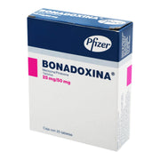 Bonadoxina 25/50Mg Con 25 Tabletas (Meclizina/Piridoxina) - WeCare Pharma