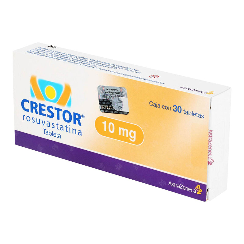Crestor 10Mg Con 30 Tabletas (Rosuvastatina) - WeCare Pharma