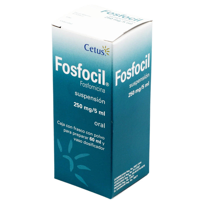 Fosfocil Suspensión 250Mg/5Ml 60Ml (Fosfomicina) - WeCare Pharma
