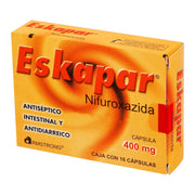 Eskapar 400Mg Con 16 Capsulas (Nifuroxazida) - WeCare Pharma