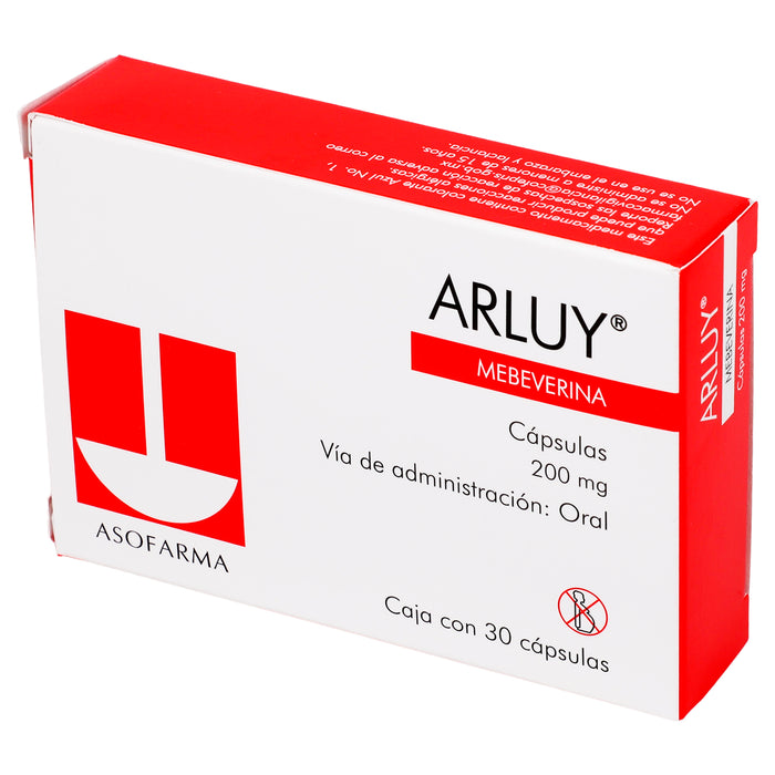 Arluy 200Mg Con 30 Capsulas (Mebeverina) 3 - 7501871720750