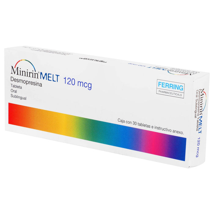 Minirin Melt Sl 120Mcg Con 30 Tabletas (Desmopresina) - WeCare Pharma