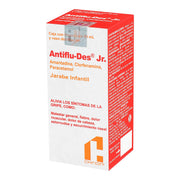 Antiflu-Des Jr Solución 500Mg/3Mg/1G/100Ml 60Ml (Amantadina/Clorfenamina/Paracetamol) - WeCare Pharma